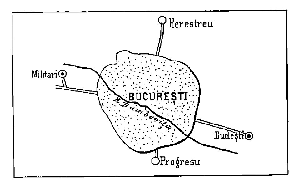 Imprejurimile oraşuluĭ Bucureştĭ