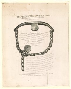 Implements of torture, and their dangerous effects. Illustrated - By James Akin, no. 18 Prune Street, Philadelphia. LCCN2002708978