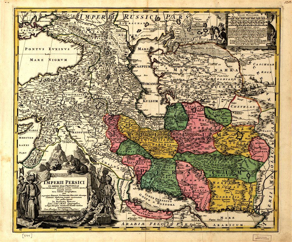 Imperii Persici in omnes suas provincias nova tabula geographica LOC 2004629239