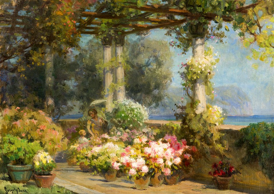 Imre Gergely - Under the Pergola