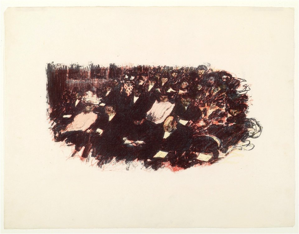 In de schouwburg - Pierre Bonnard