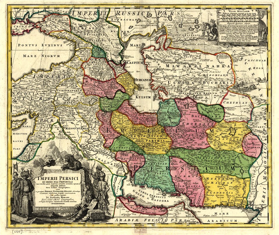 Imperii Persici in omnes suas provincias nova tabula geographica LOC 2004629243