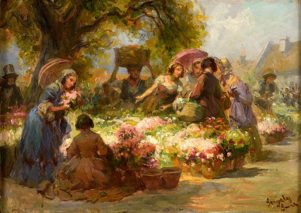 Imre Gergely Flower Market