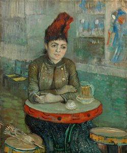 In het café Agostina Segatori in Le Tambourin - s0017V1962 - Van Gogh Museum