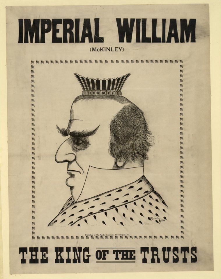 Imperial William (McKinley) the King of the Trusts LCCN2003671658