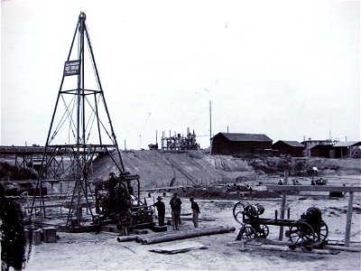 Impianti Massarenti, estrazione di petrolio, 1920 - san dl SAN IMG-00002944