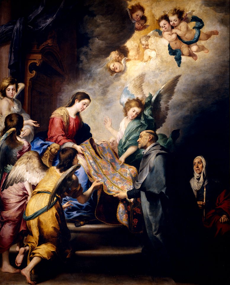 Imposición de la casulla a san Ildefonso