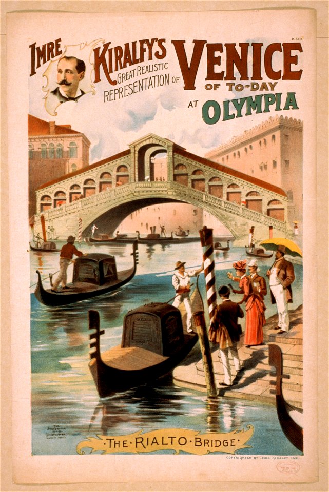 Imre Kiralfy's great realistic representation of Venice of to-day at Olympia LCCN2014636811