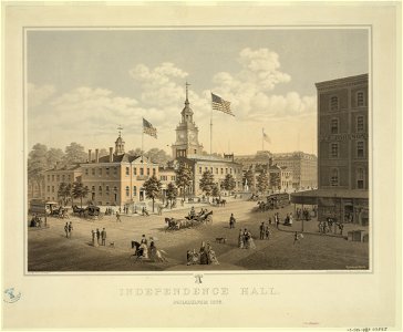 Independence Hall. Philadelphia 1876 - Theodore Poleni. LCCN2009633673