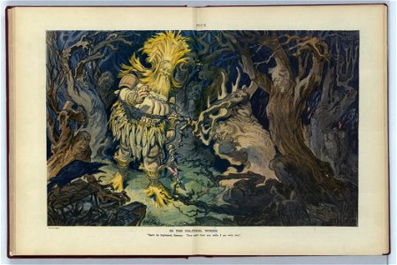 In the political woods - Kep. LCCN2011649392