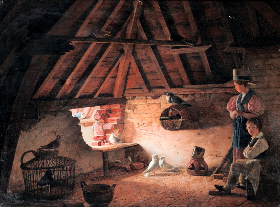 In the dovecot, by Henri Voordecker