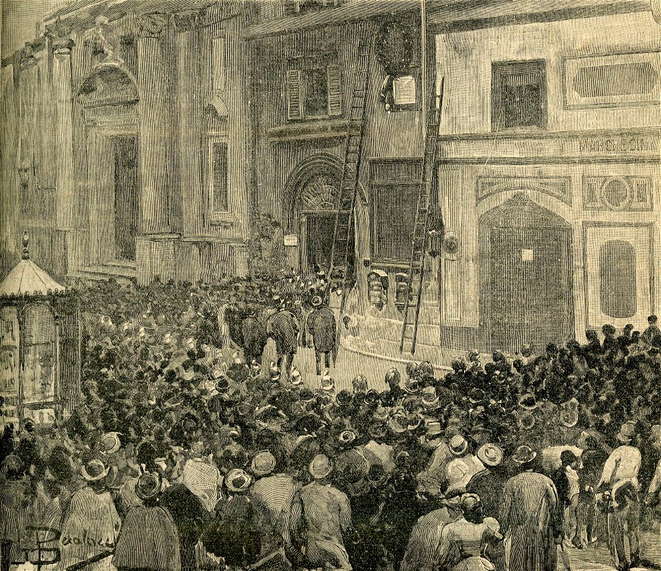 Inaugurazione della lapide posta sulla casa abitata da Carlo Goldoni a Roma