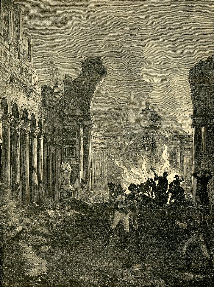 Incendio della chiesa di San Paolo a Roma
