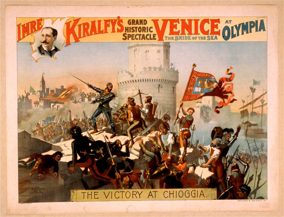 Imre Kiralfy's grand historic spectacle, Venice, the bride of the sea at Olympia LCCN2014636817