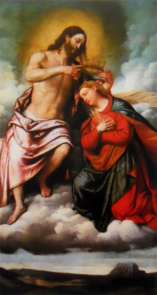 Incoronazione della Vergine (Moretto Banca)