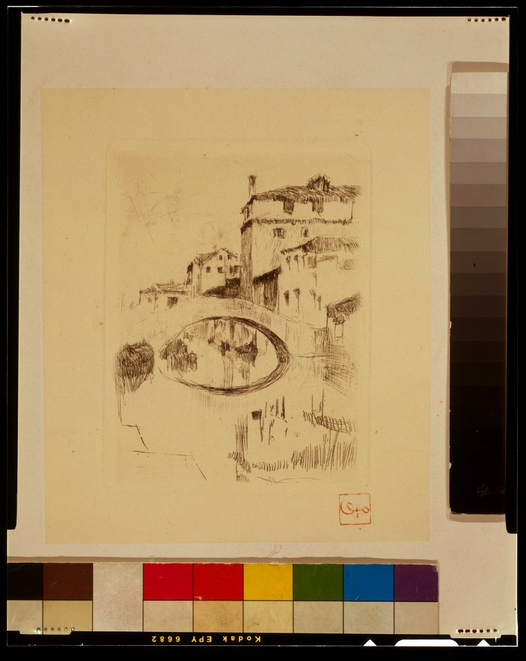 In Venice by moonlight - Otto (artist's stamp). LCCN2002719700