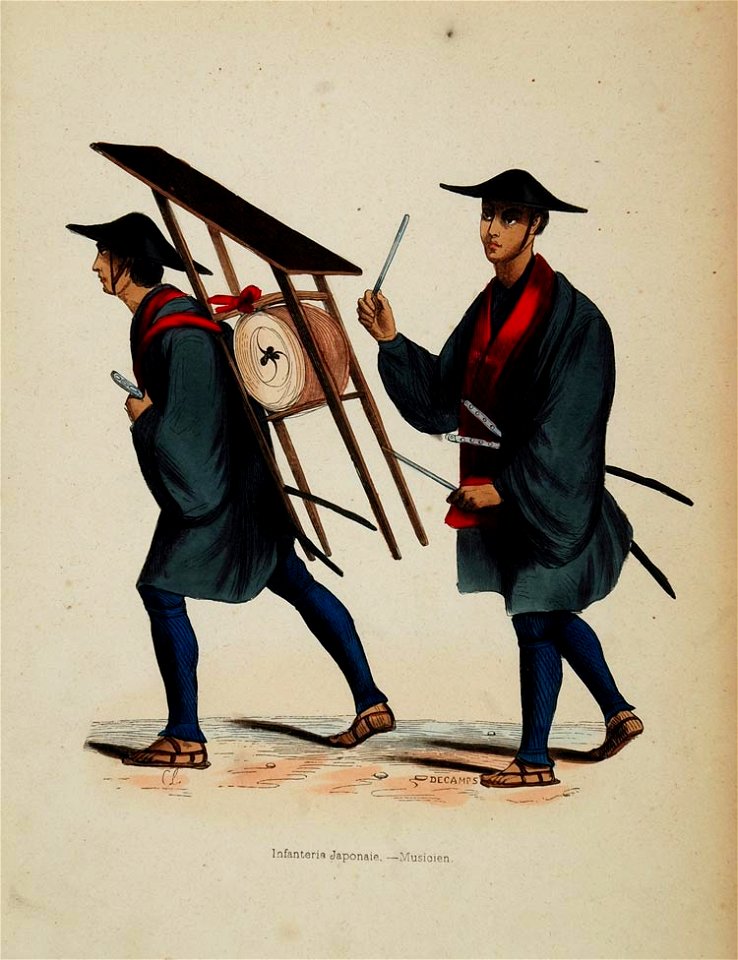Infanterie japonais musicien