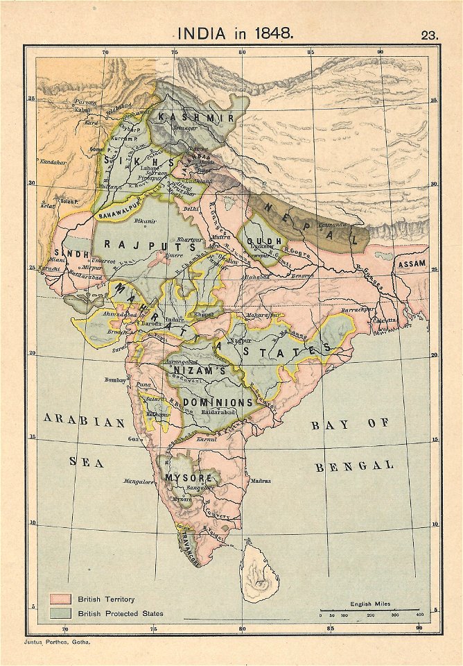 India In 1848 Joppen - Free Stock Illustrations 