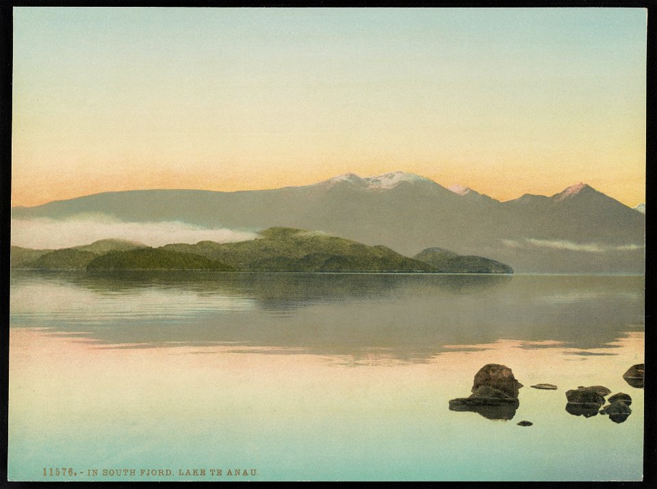 In South Fjord. Lake Te Anau LCCN2017658079