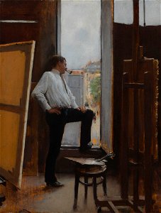 In het atelier - s0517S2009 - Van Gogh Museum