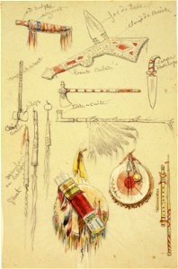Indian Artifacts, Weapons and Pipes