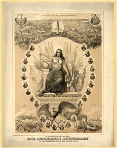 In remembrance of the one hundredth anniversary of the independence of the United States LCCN2006677486