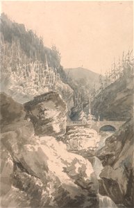 In the Via Mala, Between Coire and Splugen - Google Art Project
