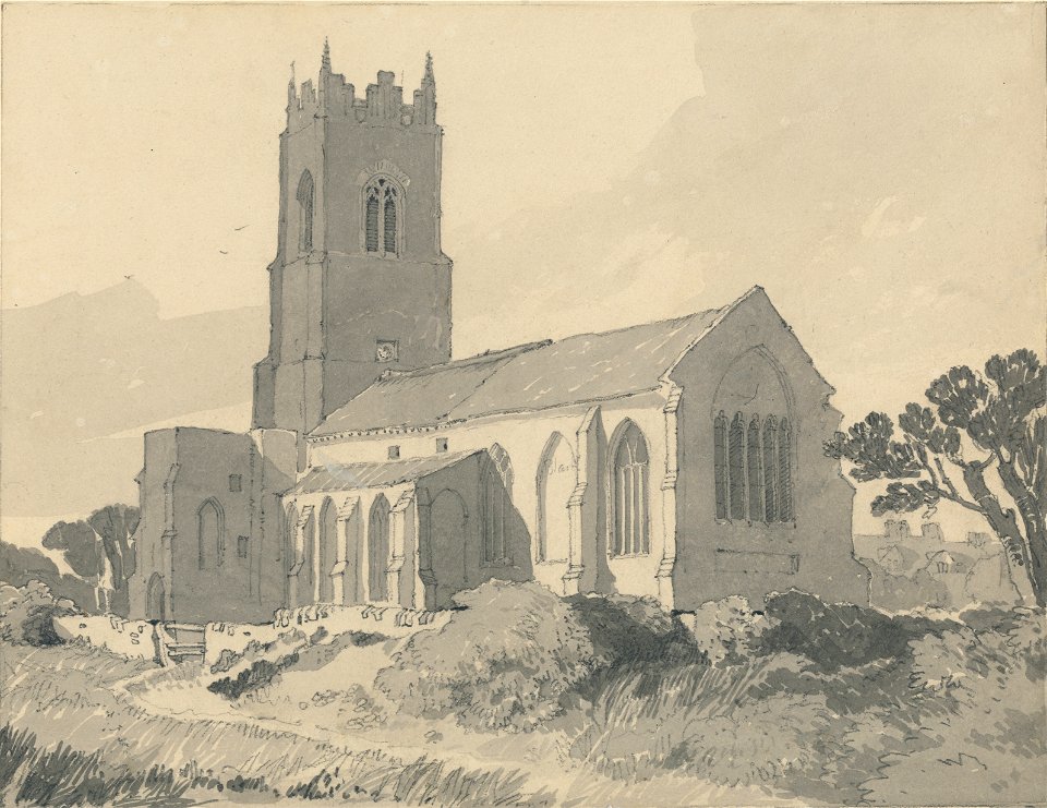 John Sell Cotman - Ingham Church, Norfolk - Google Art Project