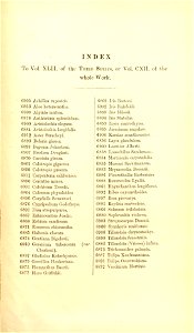Index - Curtis' 112 (Ser. 3 no. 42) (1886)