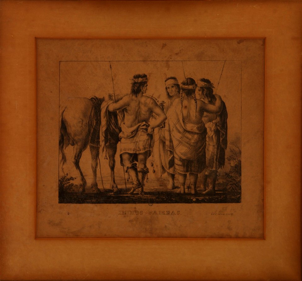 Indios pampas - Carlos Morel y Gregorio Ibarra