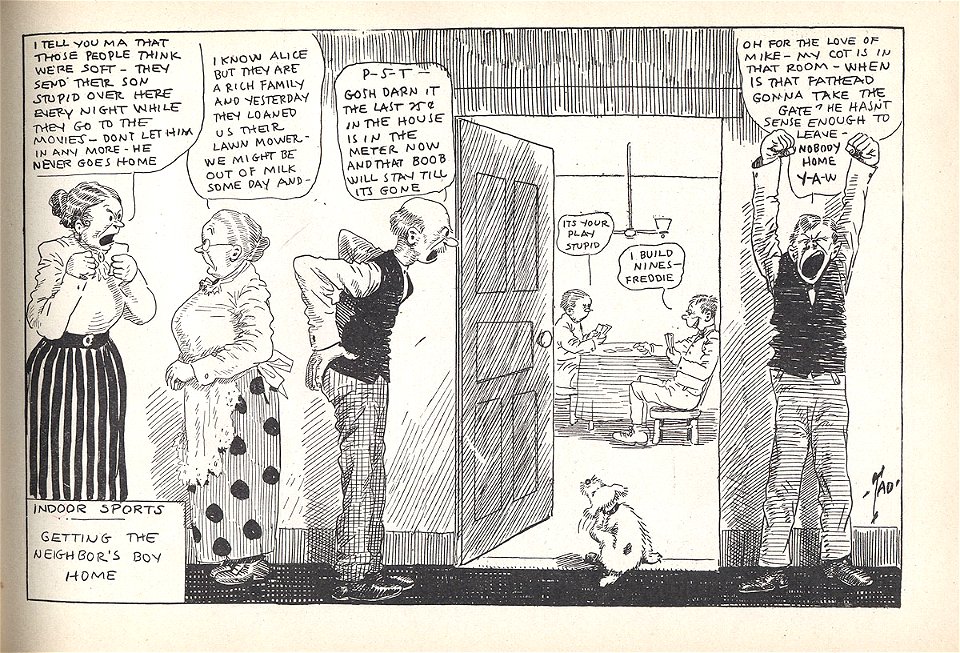Indoor Sports - Getting the Neighbor's Boy Home