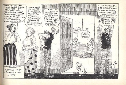 Indoor Sports - Getting the Neighbor's Boy Home
