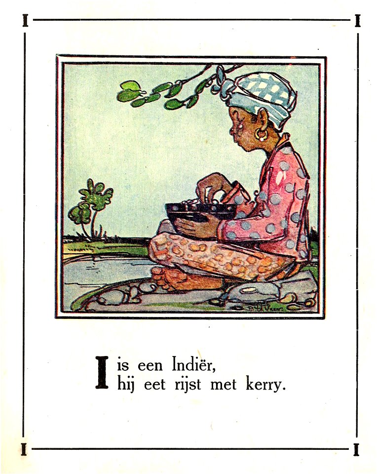 Indiër uit A dat is Aafje (1918) van Bas van der Veer