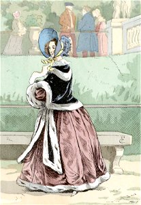 In the Luxembourg gardens, 1838