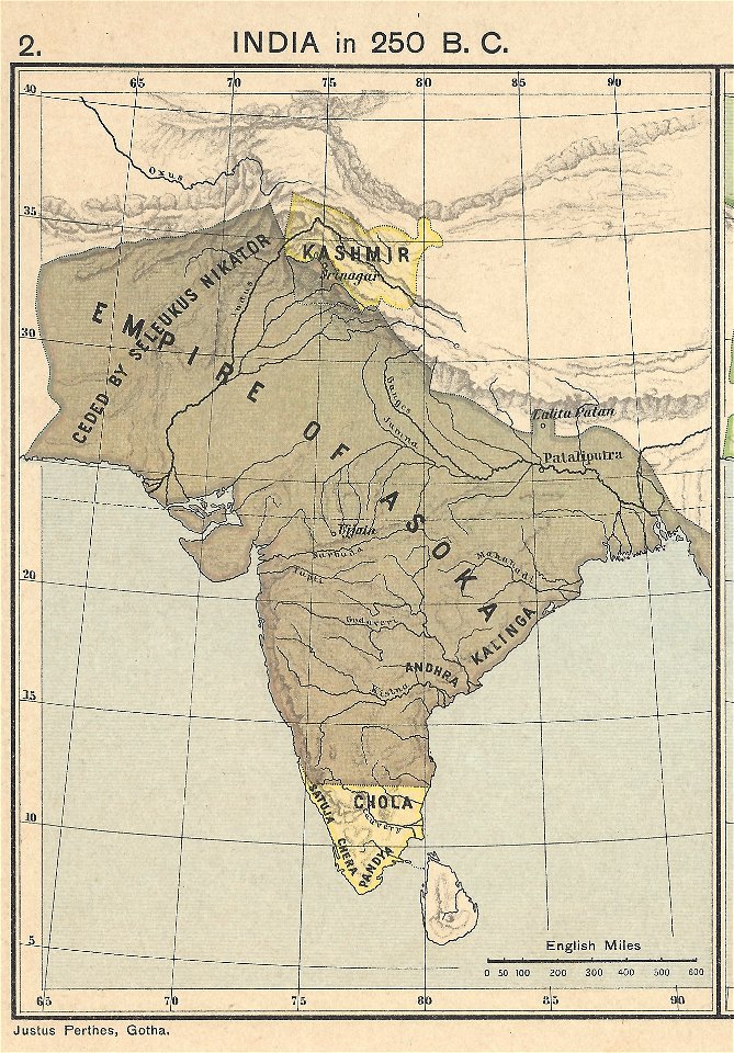 India in 250 BCE Joppen