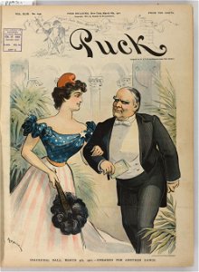 Inaugural ball, March 4th, 1901 - engaged for another dance - Keppler. LCCN2010651385