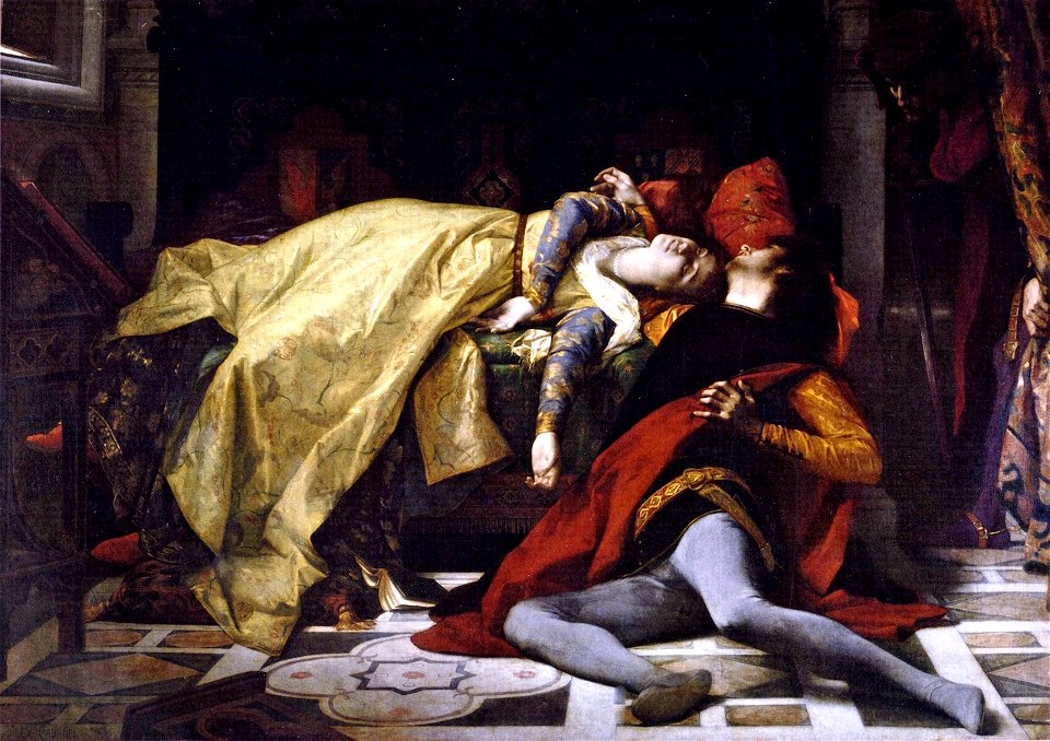 Inf. 06 Alexandre Cabanel, Morte di Francesca da Rimini e di Paolo Malatesta, 1870