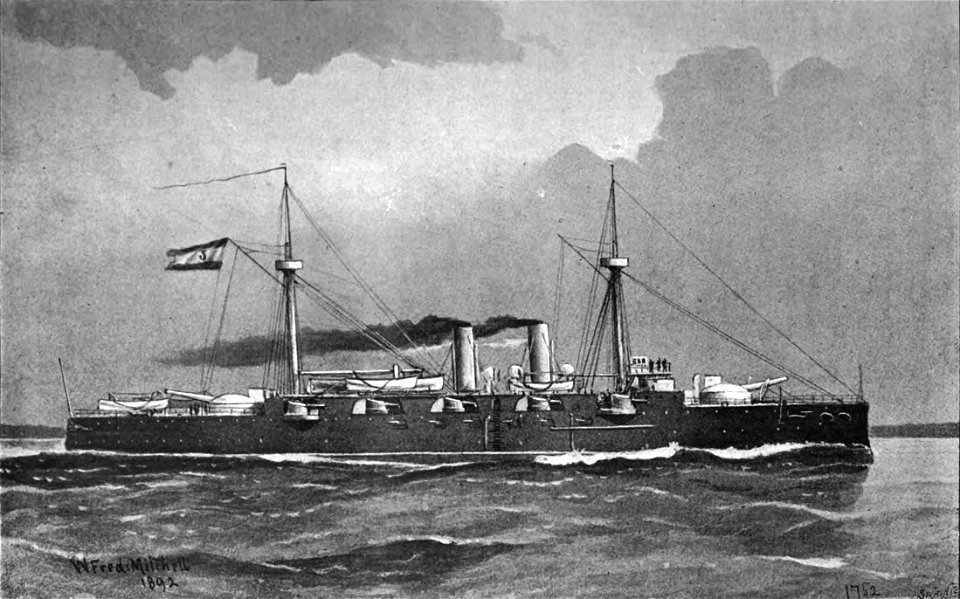 Infanta María Teresa - Brassey's Naval Annual 1892