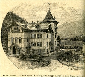 In Val D’Aosta – La villa Peccoz a Gressoney