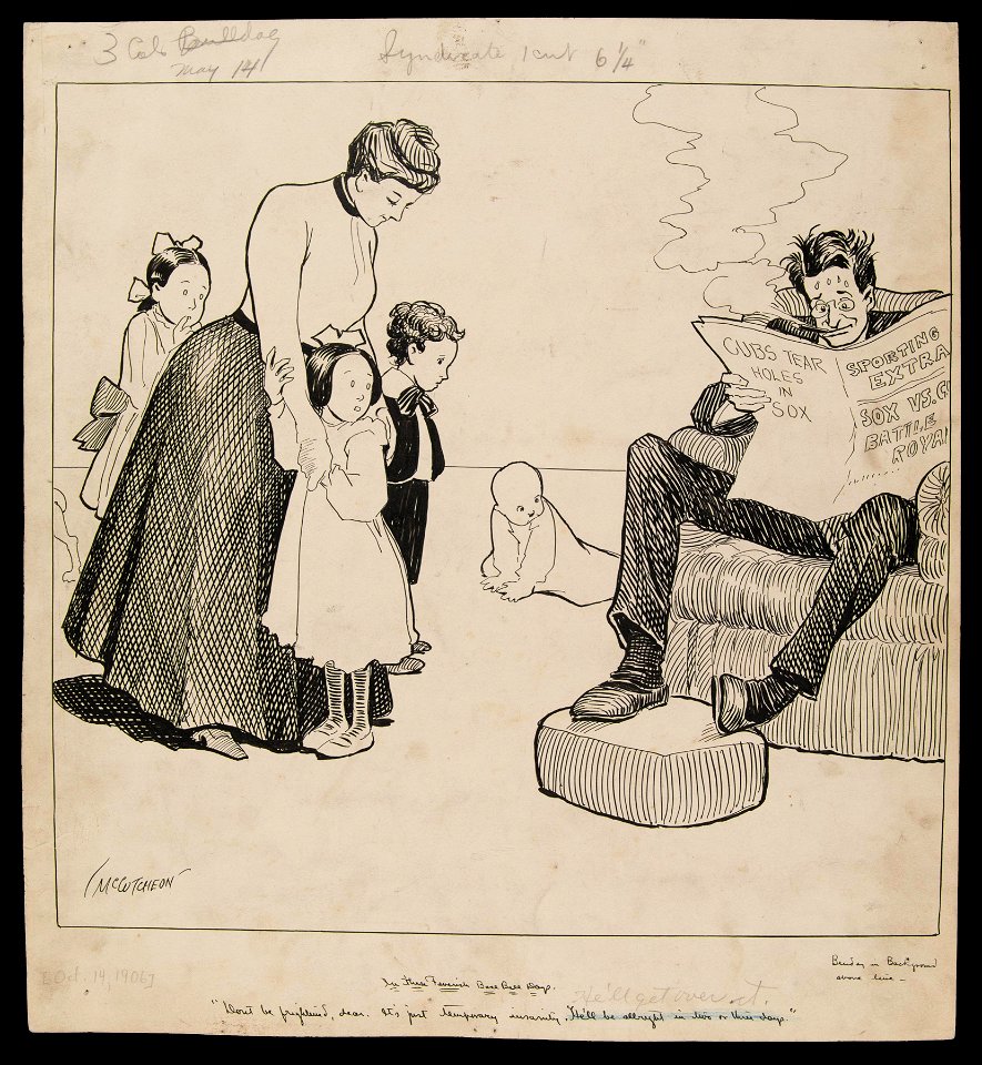 In the feverish base ball days, October 14, 1906 (NBY 1356)