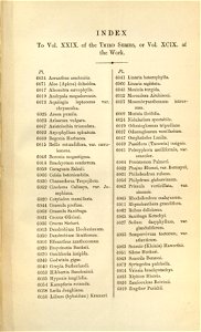 Index - Curtis' 99 (Ser. 3 no. 29) (1873)