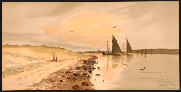 In vineyard haven - Louis K. Harlow. LCCN2017650245