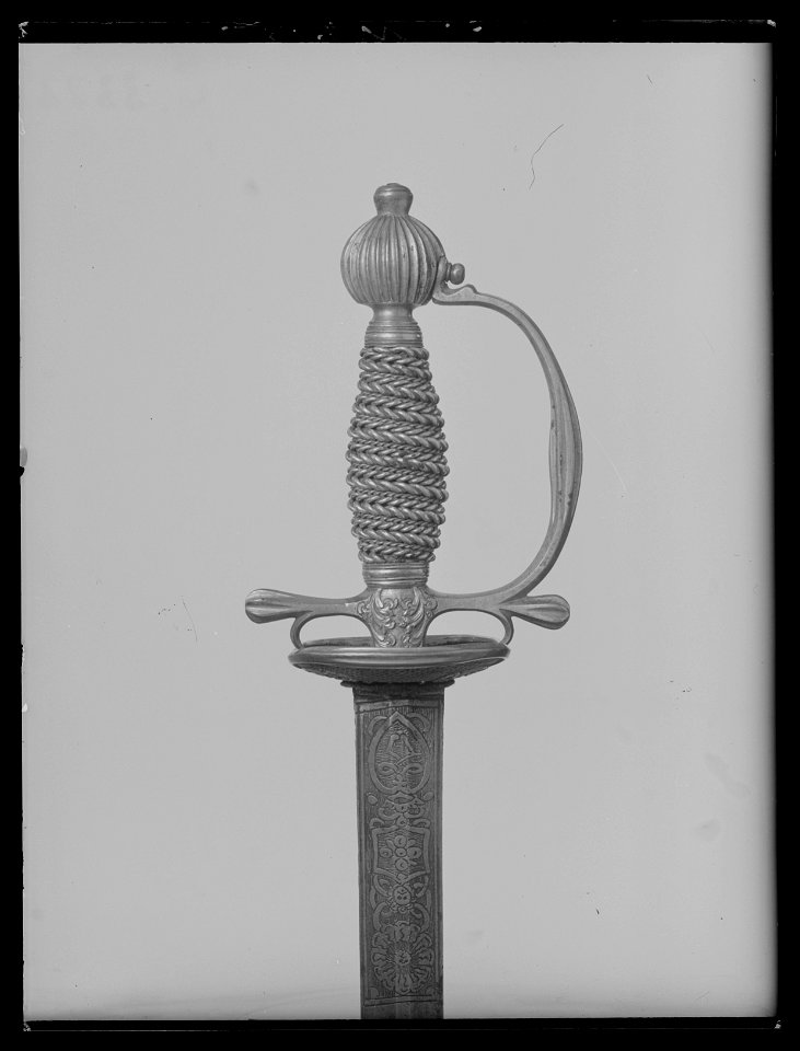 Infanteriofficersvärja, Sverige ca 1765 - Livrustkammaren - 62385
