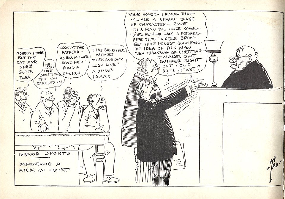 Indoor Sports - Defending a Hick in Court