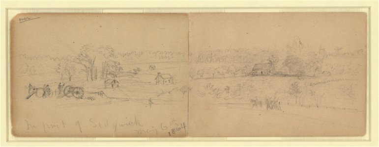 In front of Sedgwick May 6th 1864 LCCN2004660930