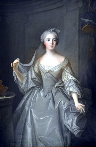 Inconnu d'après J.-M. Nattier, Madame Sophie de France en vestale (après 1748). Free illustration for personal and commercial use.