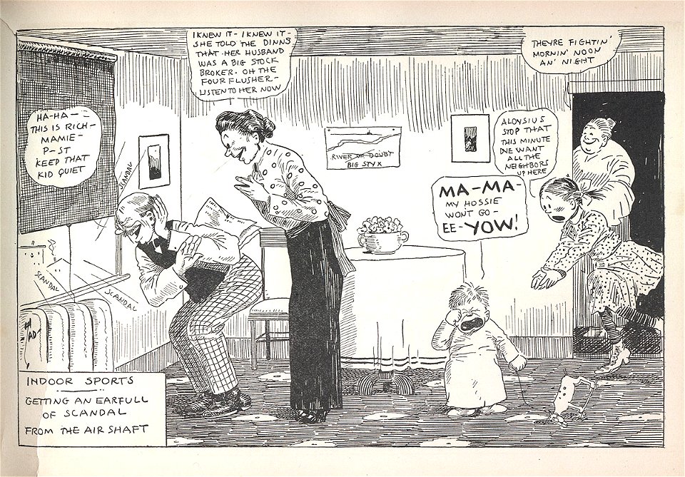 Indoor Sports - Getting an Earfull of Scandal from the Air Shaft