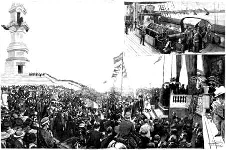 Inauguración del Monumento del IV Centenario