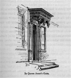 In Queen Anne's Gate - Walks in London, Augustus Hare, 1878