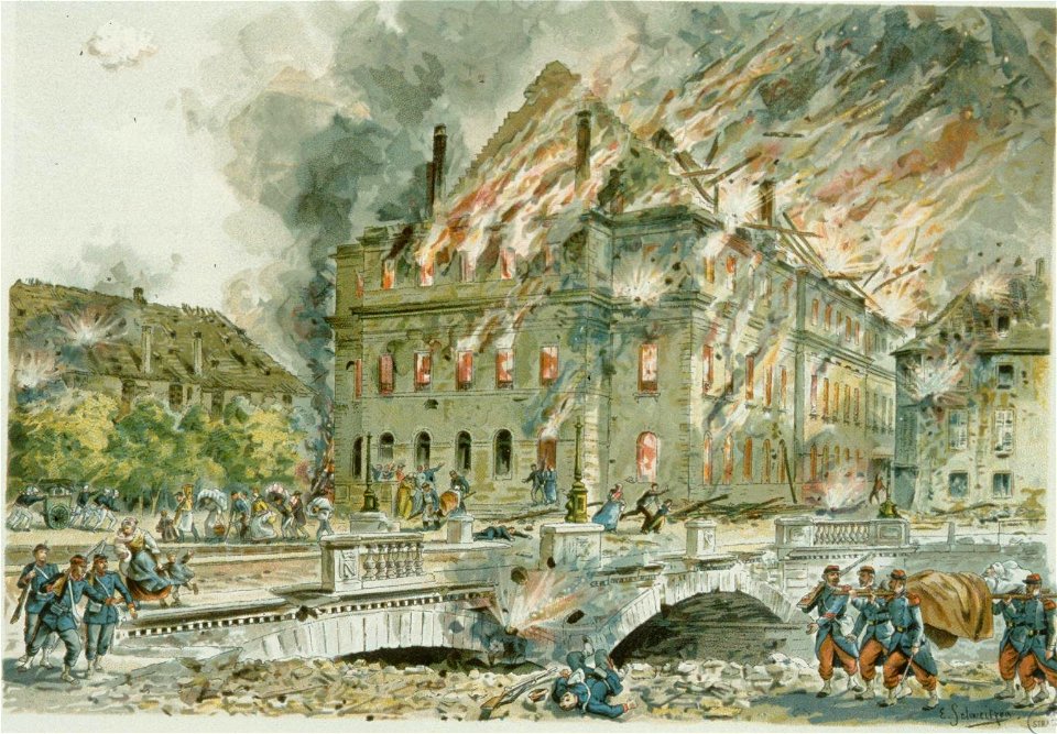 Incendie théâtre municipal de Strasbourg
